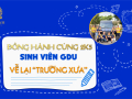 Sinh viên GDU về lại “trường xưa” đồng hành cùng 2K5 