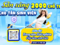 GDU sẵn sàng 2000 chỗ trọ cho tân sinh viên khóa K17 