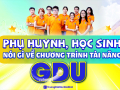 Phụ huynh, học sinh nói gì về chương trình tài năng của GDU? 